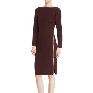 Marlene Olivier Asymmetric-Zip Billie Dress